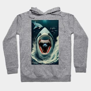 Shark and Earth Hoodie